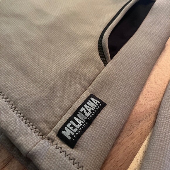 Melanzana Hard Face Full-Zip Hoodie - Khaki/Tan (L TALL) - Picture 1 of 7